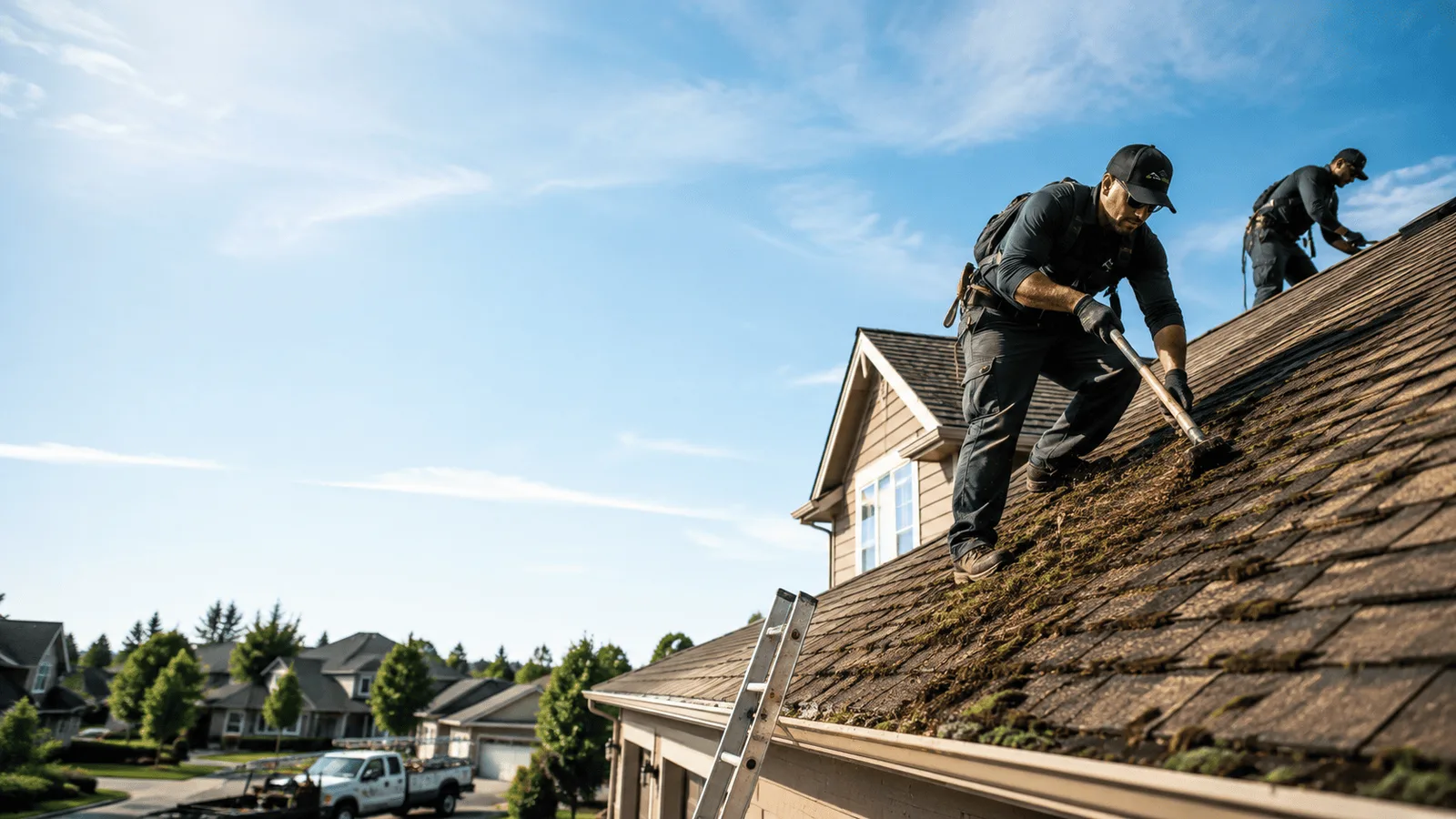 Roof Moss Removal in Amesville, OH near me